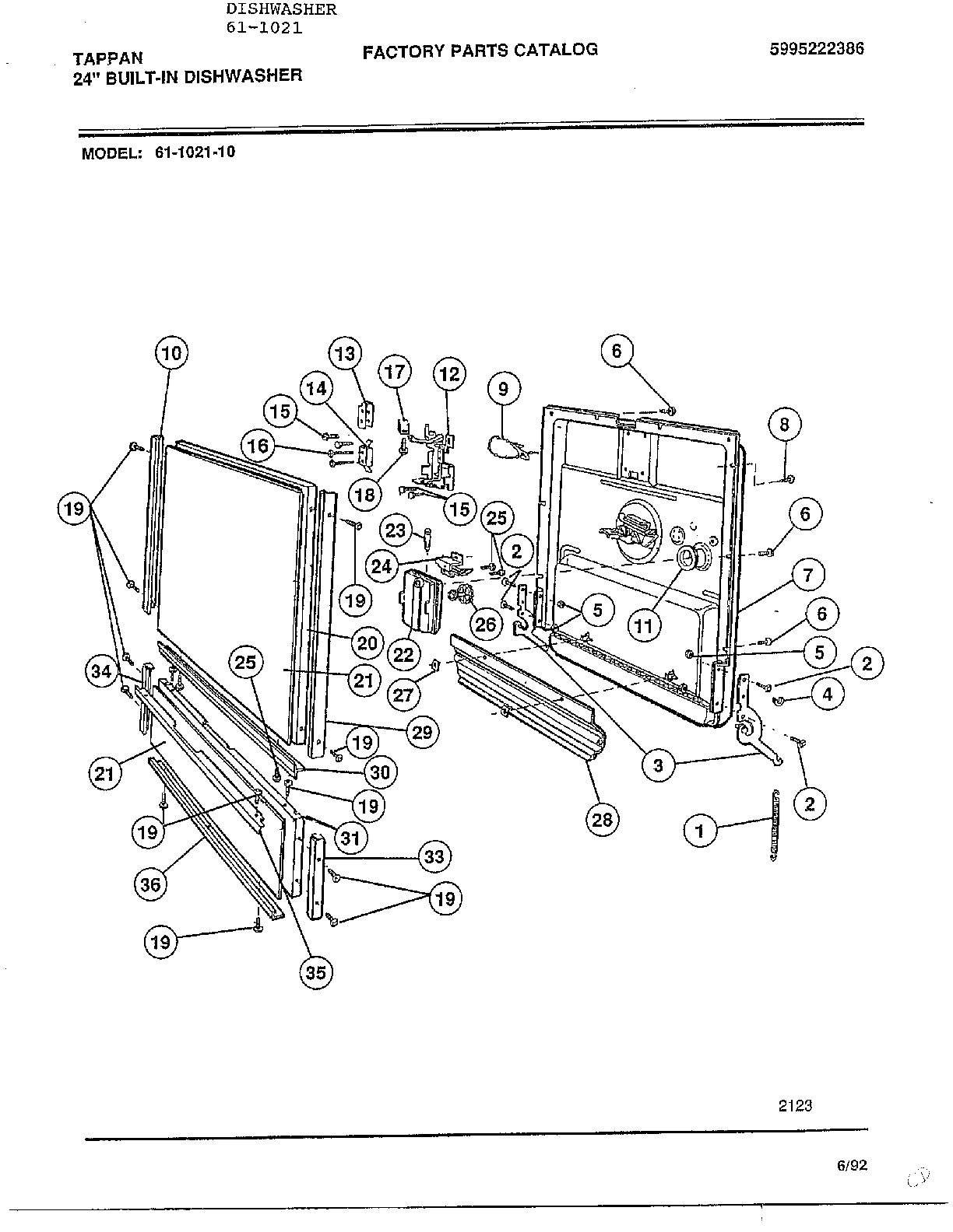 24" built-in dishwasher page 3
