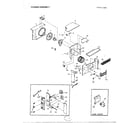 Fedders 6139 chassis assembly diagram