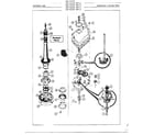 Norge 6215A REV D transmission and related parts diagram