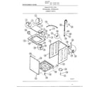 Frigidaire 6289-87A cabinet parts diagram