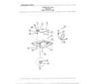Frigidaire 6337B panel top and lid assy diagram