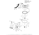 Frigidaire 6504D tubs and water inlet diagram