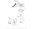 Frigidaire 6505B tubs and water inlet diagram