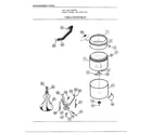 Frigidaire 6506-87A tubs and water inlet diagram