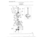 Frigidaire 6506-87E top load washer/transmission diagram
