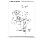 Frigidaire 6506A 24` portable/cabinet and components diagram