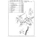 Frigidaire 6506A 24` portable/casters and hose assy diagram