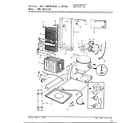 Admiral 6540A REV unit compartment and system diagram