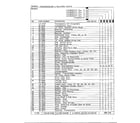 Norge 6643B transmission & related parts page 2 diagram