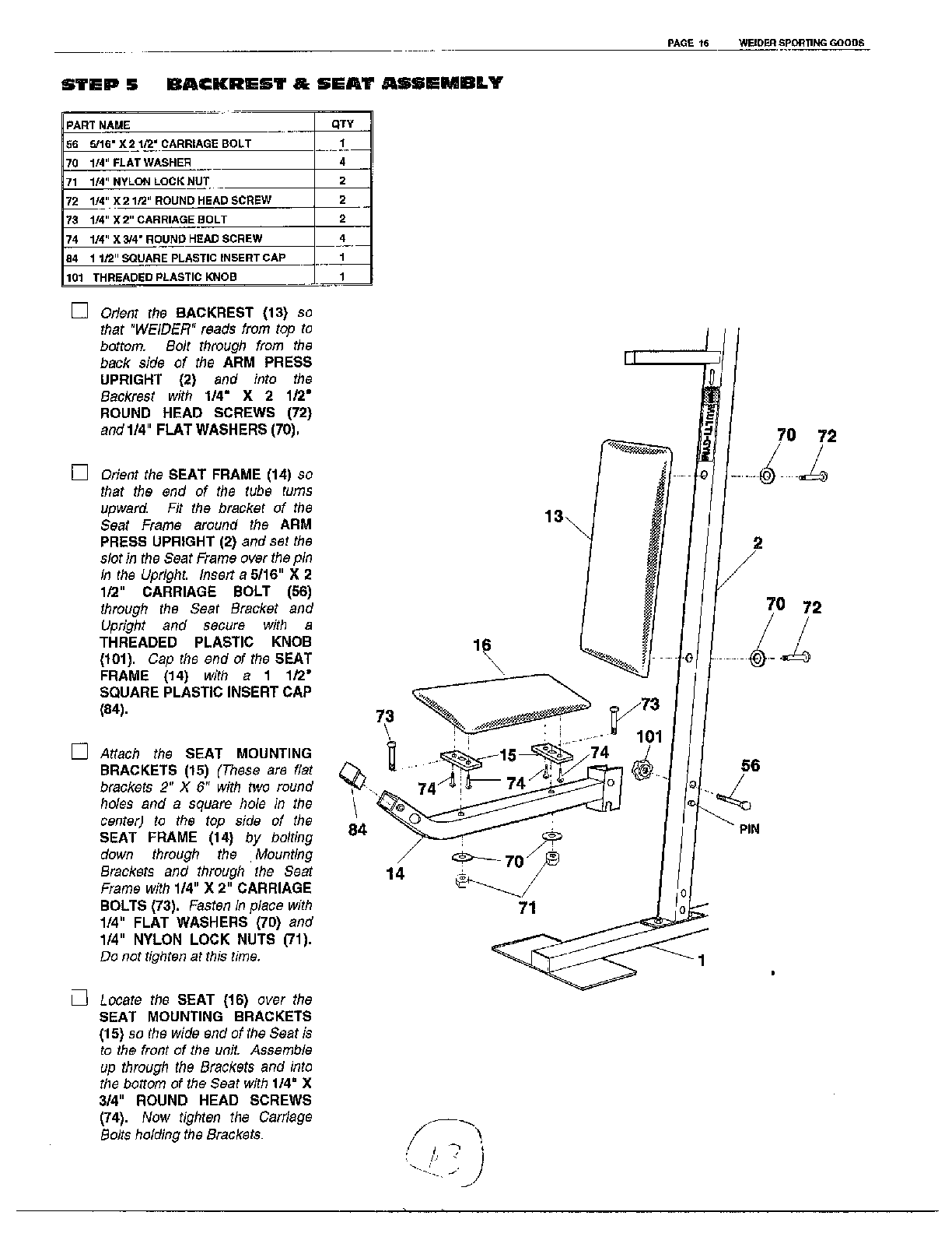 HOME GYM Page 13