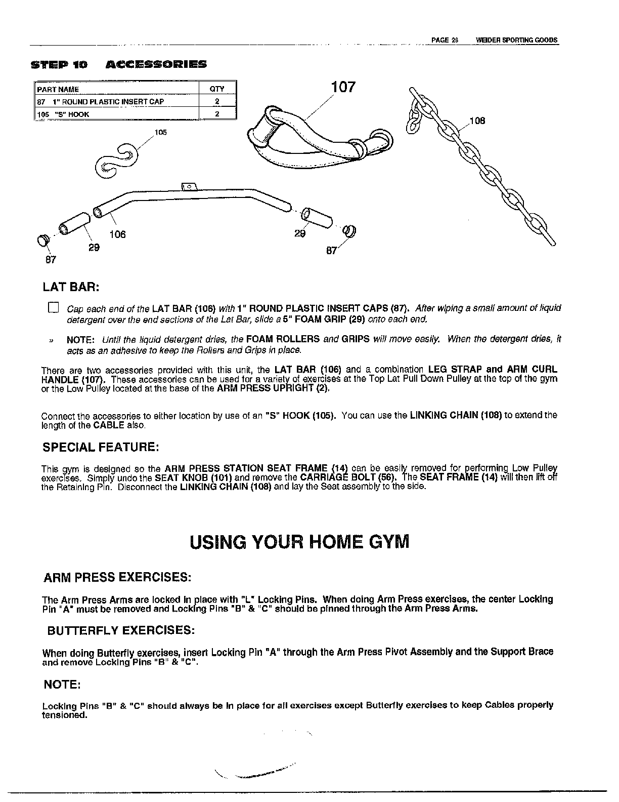 HOME GYM Page 24