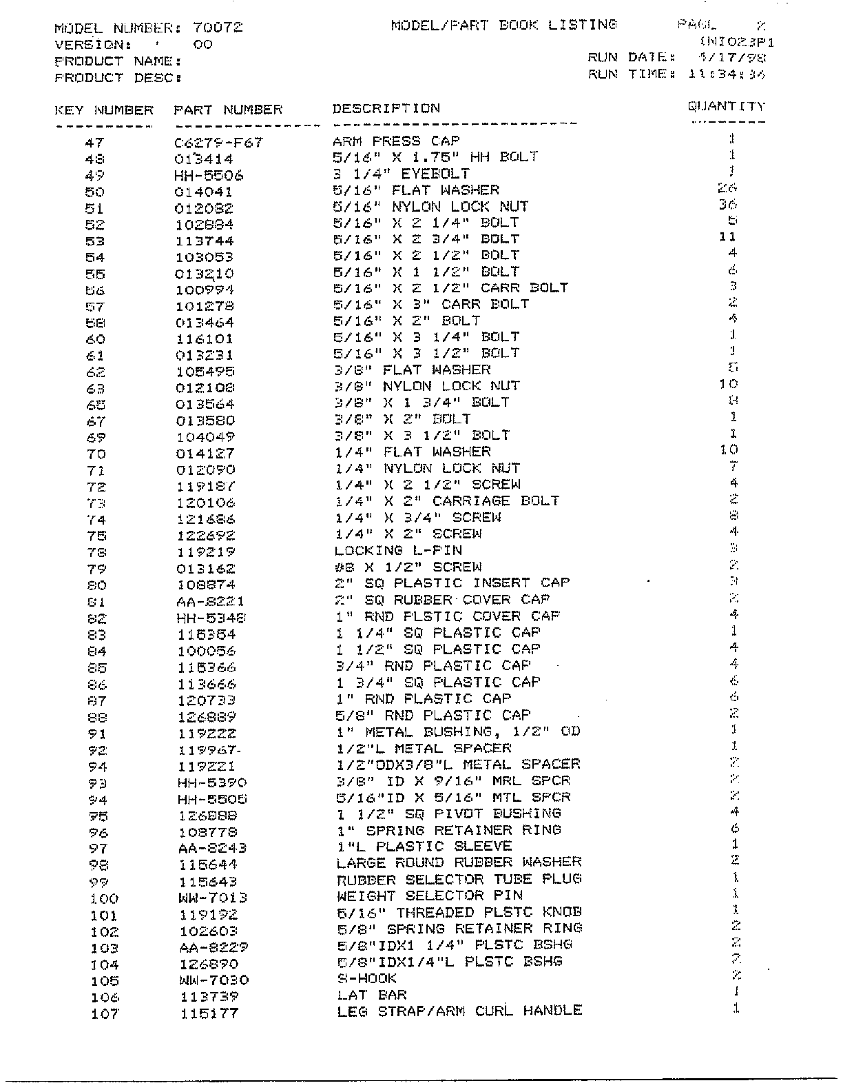 POWER MAX/ASSEMBLY Page 2