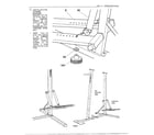 Weider 70072 power max/assembly page 6 diagram