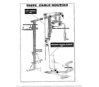 Weider 70072 power max/assembly page 14 diagram