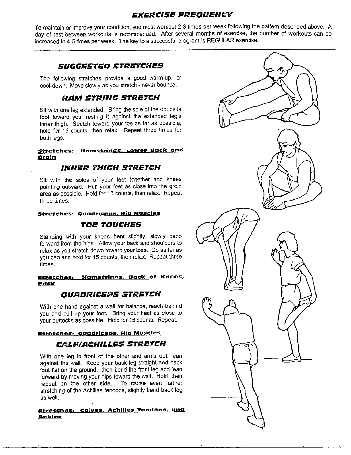 EXERCISE FREQUENCY