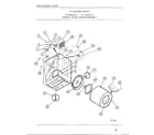 Frigidaire 7348-87C cabinet/drum/heater diagram