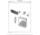 Norge 7375A REV E electric dryer/heater diagram