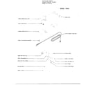 Norge 7440A upright vacuum page 2 diagram