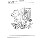 Norge 7440A cylinder and drive diagram