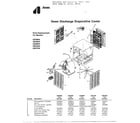 Arvin UD360A down discharge cooler diagram