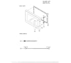 Sharp 8050A complete microwave oven page 3 diagram