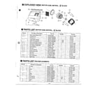 Panasonic MC-6955 motor case/fan replacement - e block diagram