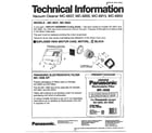 Panasonic MC-6955 technical information diagram