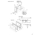 Sharp 8069 complete microwave assembly page 2 diagram
