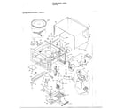 Sharp 8087A microwave oven parts list page 4 diagram