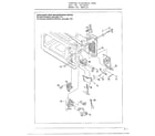 Samsung MW5510/XAA complete microwave assembly page 3 diagram