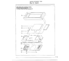 Samsung 8098 complete microwave assembly page 4 diagram