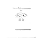 Singer HB1412Q hose diagram