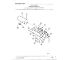 Frigidaire 8348-80D gas valve, burner assy and sensor diagram