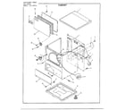Frigidaire 8287A cabinet diagram