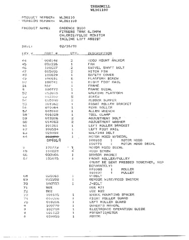 Treadmill page 3