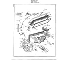 Frigidaire 84057-0A chest freezer assembly diagram