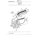 Frigidaire 84057-OA chest freezer/cabinet parts diagram