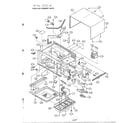 Sharp 8551A complete microwave assembly page 3 diagram