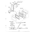 Sharp 8551A complete microwave assembly page 4 diagram