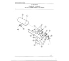 Frigidaire 8589-80D gas valve/burner assembly and sensor diagram