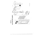 Frigidaire 8618A microwave oven complete page 4 diagram