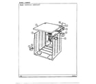 Norge 8751A71 cabinet diagram