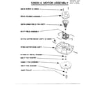 Eureka 8808BT motor assy diagram