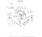 Sharp R-7268 complete microwave oven page 11 diagram