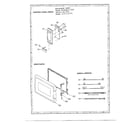 Sharp R-7378 microwave oven complete diagram