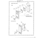 Sharp R-5A50 complete microwave assembly diagram