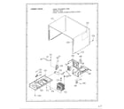 Sharp R-5A50 complete microwave assembly page 3 diagram
