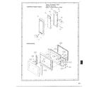 Sharp R-9H80 complete microwave assembly diagram