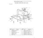 Toshiba 9241 exploded view and parts list/base assy diagram