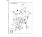 Sharp 9510 complete microwave assembly page 3 diagram